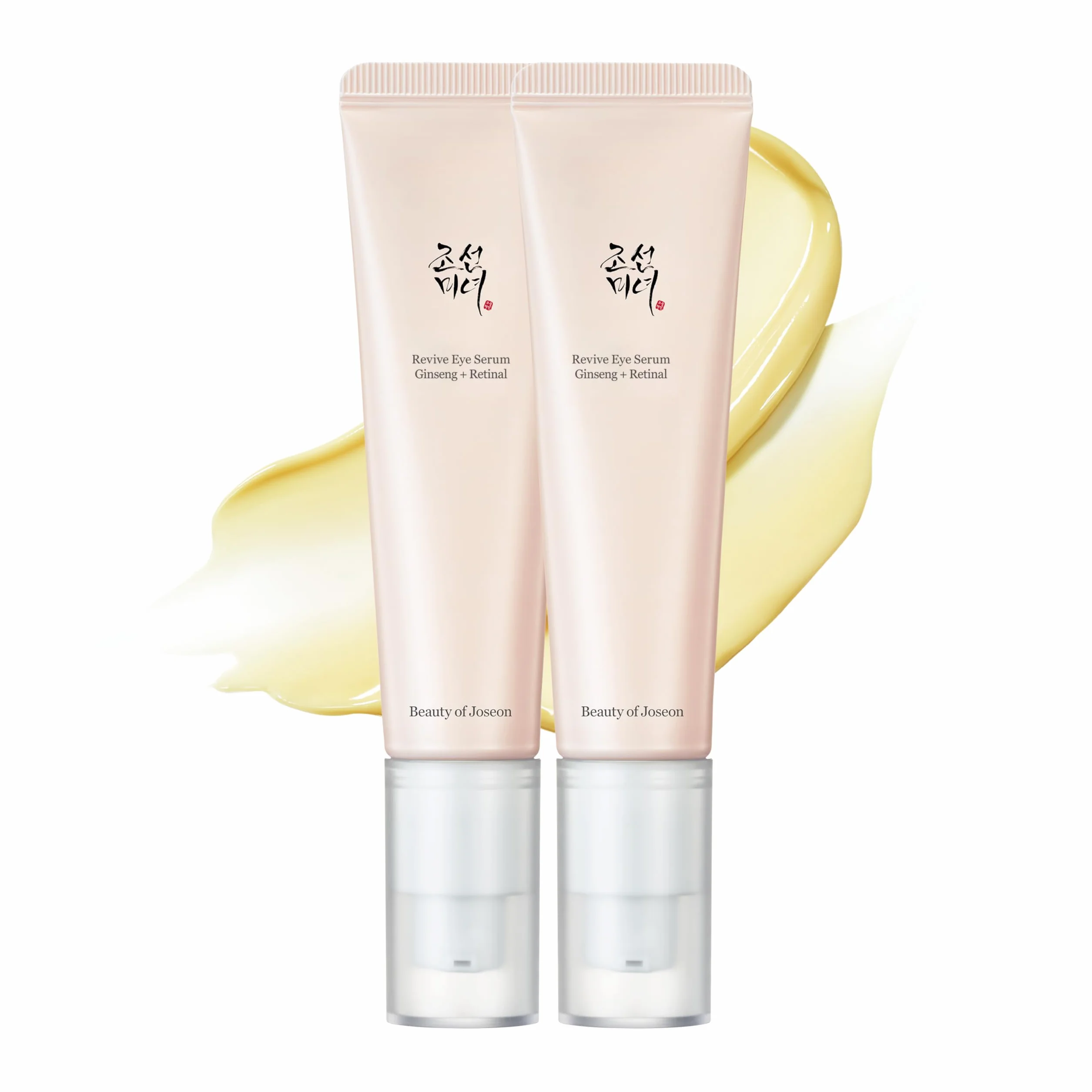 Beauty of Joseon Revive - Suero para ojos con péptido de niacinamida y retinal para cara, debajo de los ojos, arrugas, ojeras, hidratante, cuidado de la piel coreano, 30 ml, paquete de 2