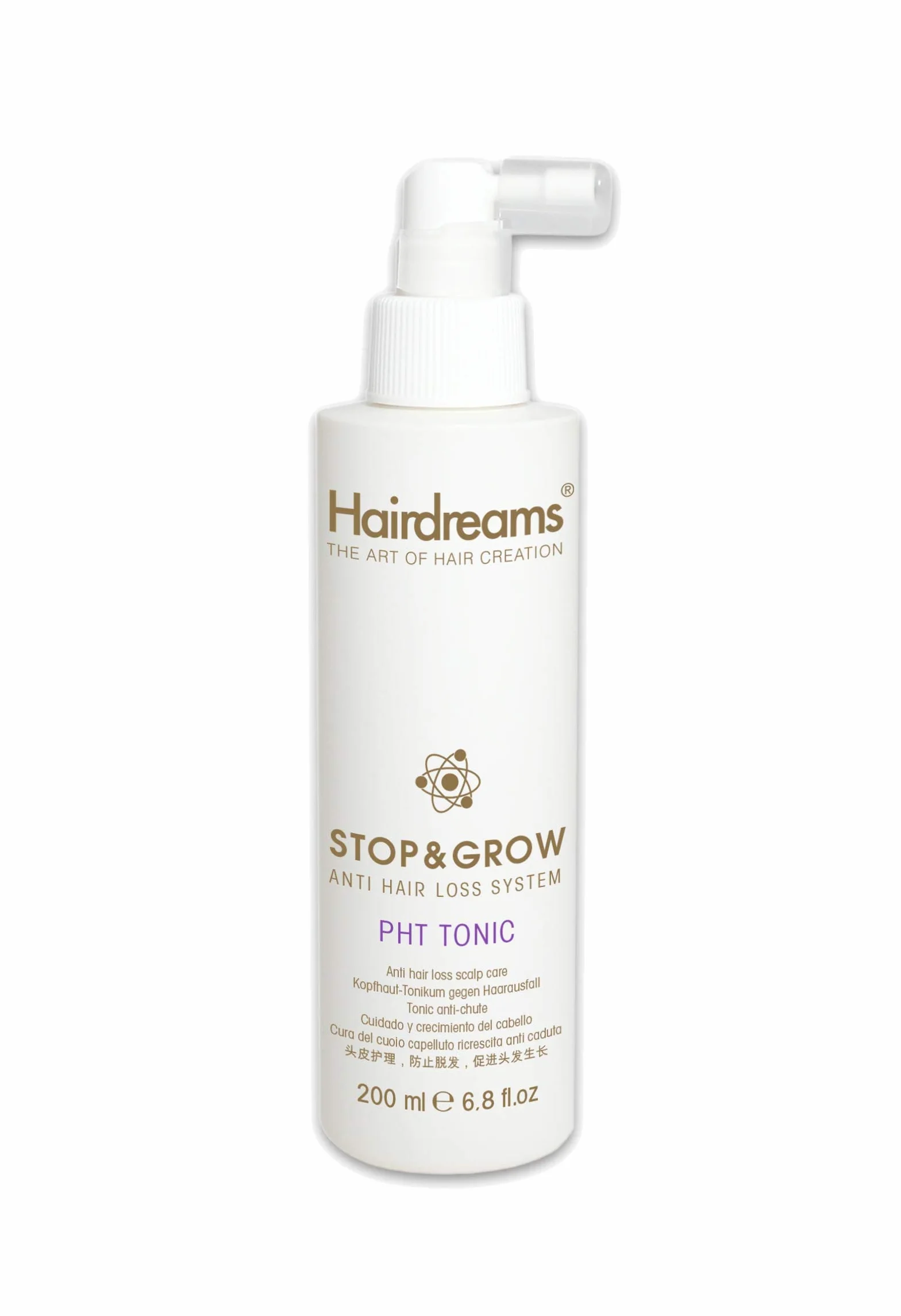 Hairdreams Stop & Grow Tonic - Agua para el pelo, científicamente probada, previene la pérdida de cabello hereditaria en mujeres y hombres, hasta 14.000 nuevos pelos en tres meses