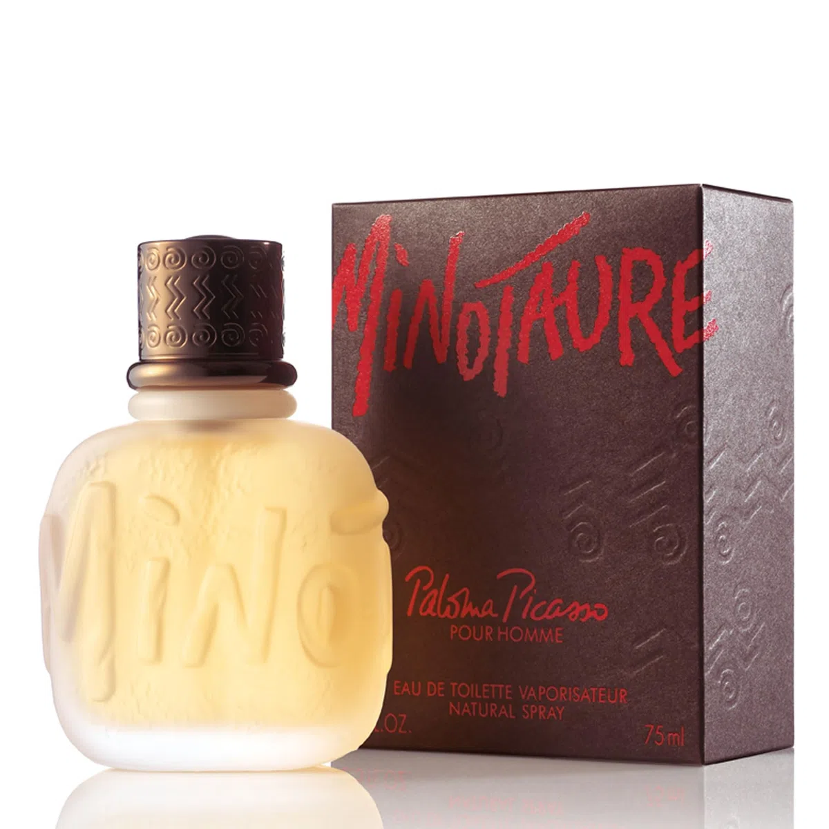Minotaure by Paloma Picasso Eau de Toilette para Hombre, Poderosa Fragancia Fuerte y Amaderada, Con Estragón Picante, Lirio del Valle y Ámbar, 75ml