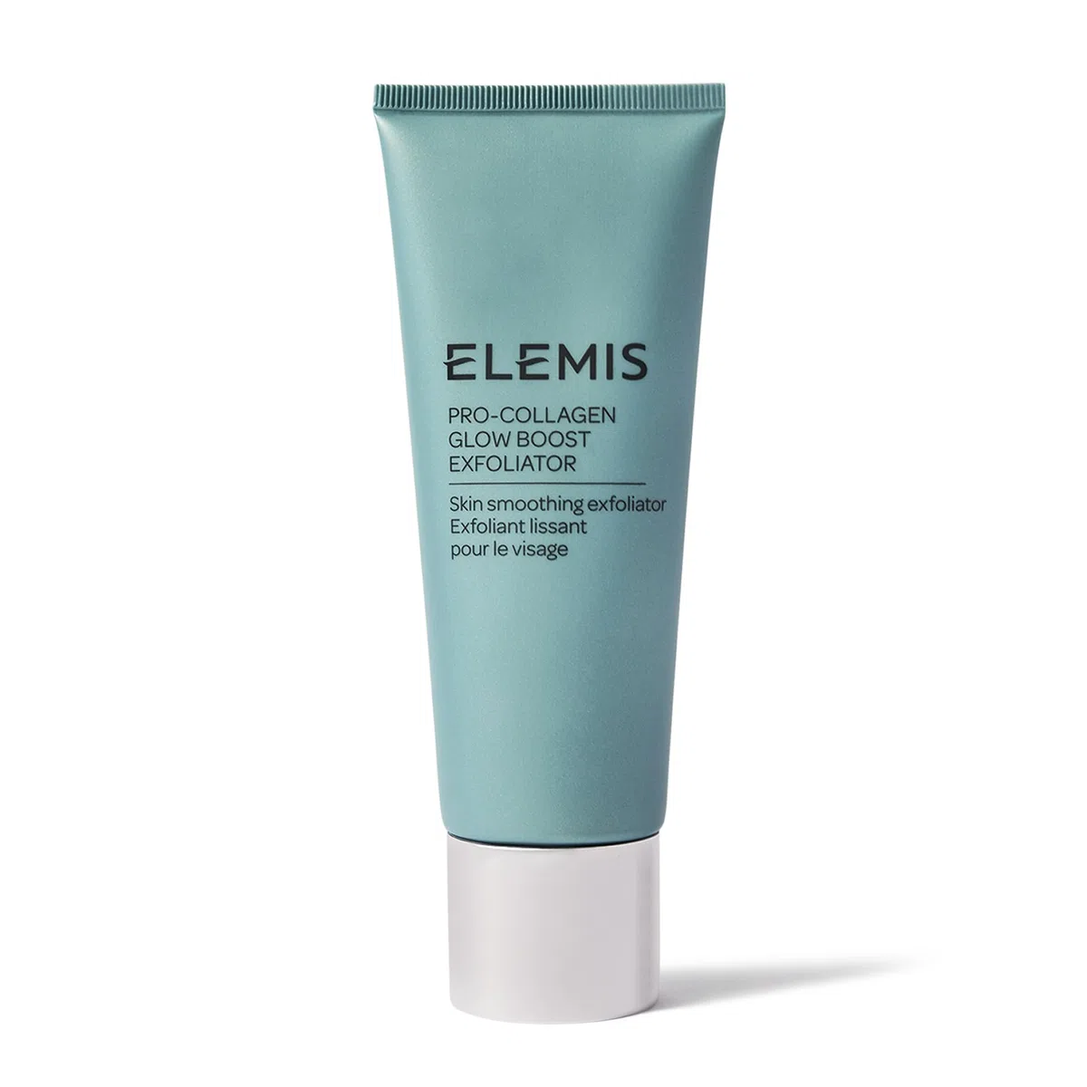 ELEMIS Exfoliante Pro-Collagen Glow Boost, exfoliante facial físico suave que suaviza y pule para una piel suave, brillante e hidratada, 100 ml - Perlas de celulosa ecológicas