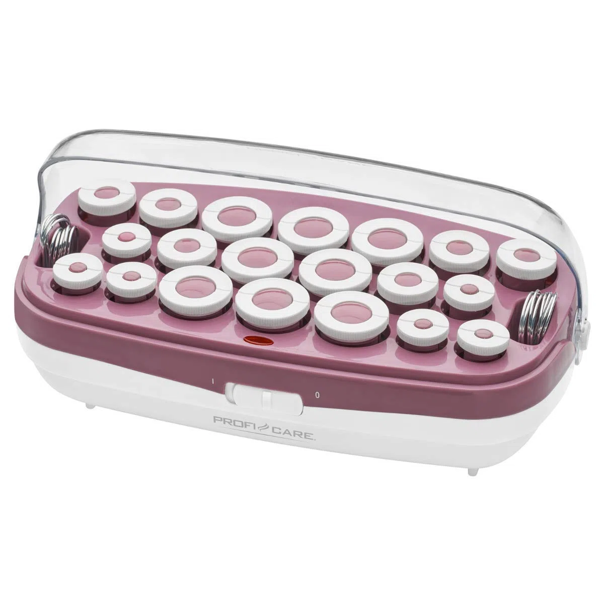 ProfiCare PC-LW 3028 - Juego de rulos para rizos voluminosos (20 rulos en 3 tamaños diferentes, función de ionización, 350 W)