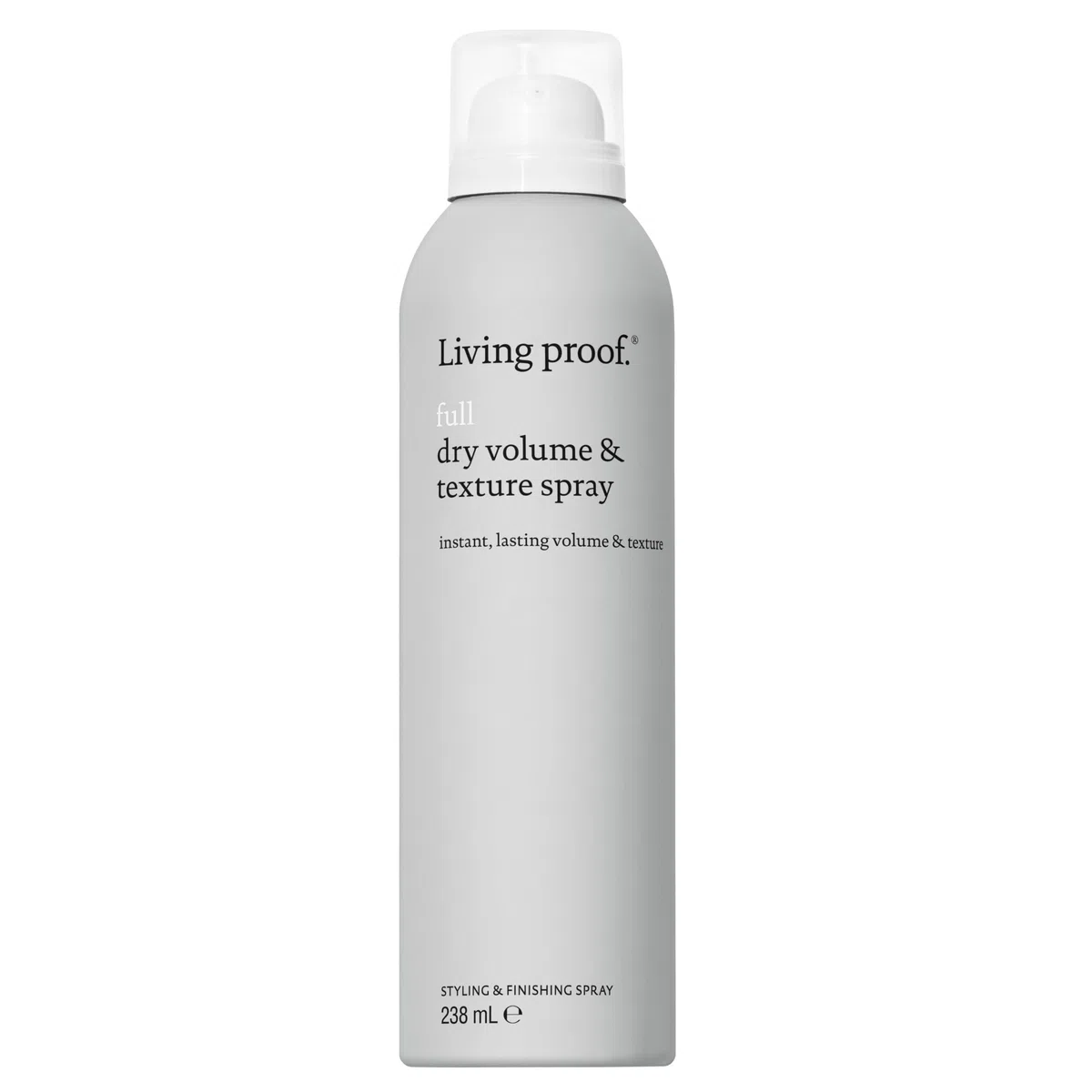 Living Proof Spray de volumen y textura de secado completo, volumen y textura sin peso para cabello fino/plano, protección contra el calor hasta 210 °C, vegano, sin silicona ni parabenos