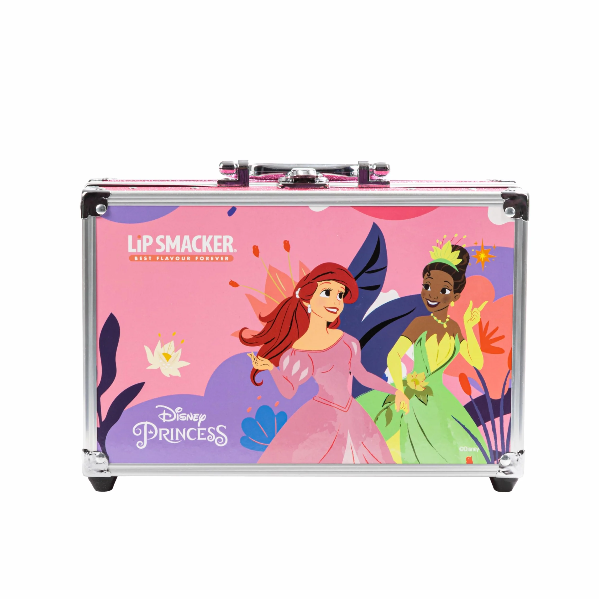 Lip Smacker Disney Princess,Set de Regalo de Maquillaje de más de 40Piezas conBrillos de Labios,Sombras deOjos yEsmaltes deUñas,Accesorios deCabello y Maquillaje para tus Hijos,Talla única (1510680E)