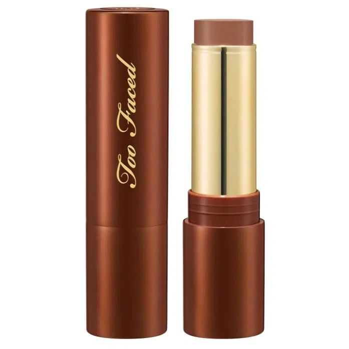 Too Faced Cosmetics ORIGINAL | CHOCOLATE SOLEIL - Bronceador Cremoso en Barra | Melting Bronzing & Sculpting Stick | 8,0 gramos / 0.28 Oz. | by BELLA (CHOCOLATE SOUFFLE, 8.00 g (Paquete de 1))