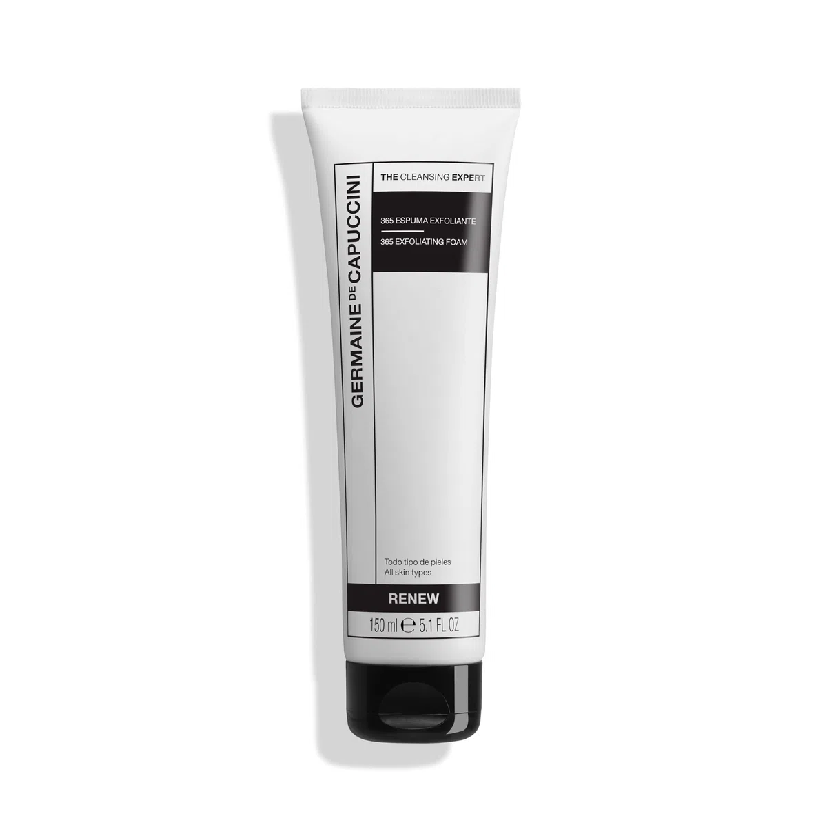 Germaine de Capuccini - The Cleansing Expert | 365 Espuma Exfoliante - Limpia y renueva a diario, piel sensible - 150 ml